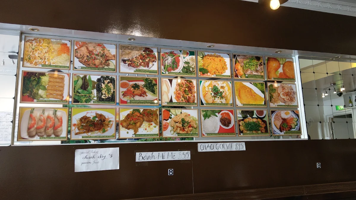 Menu, Phu Vinh