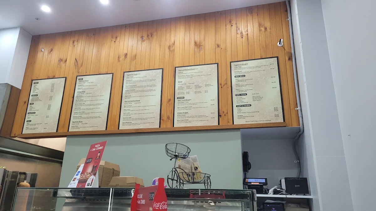 Menu, SHAHI KEBAB & PIZZA