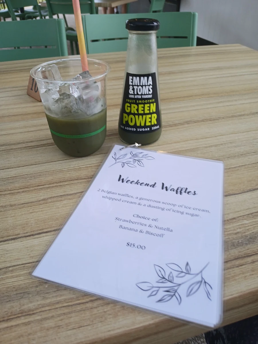 Menu, Bright Eyes Coffee