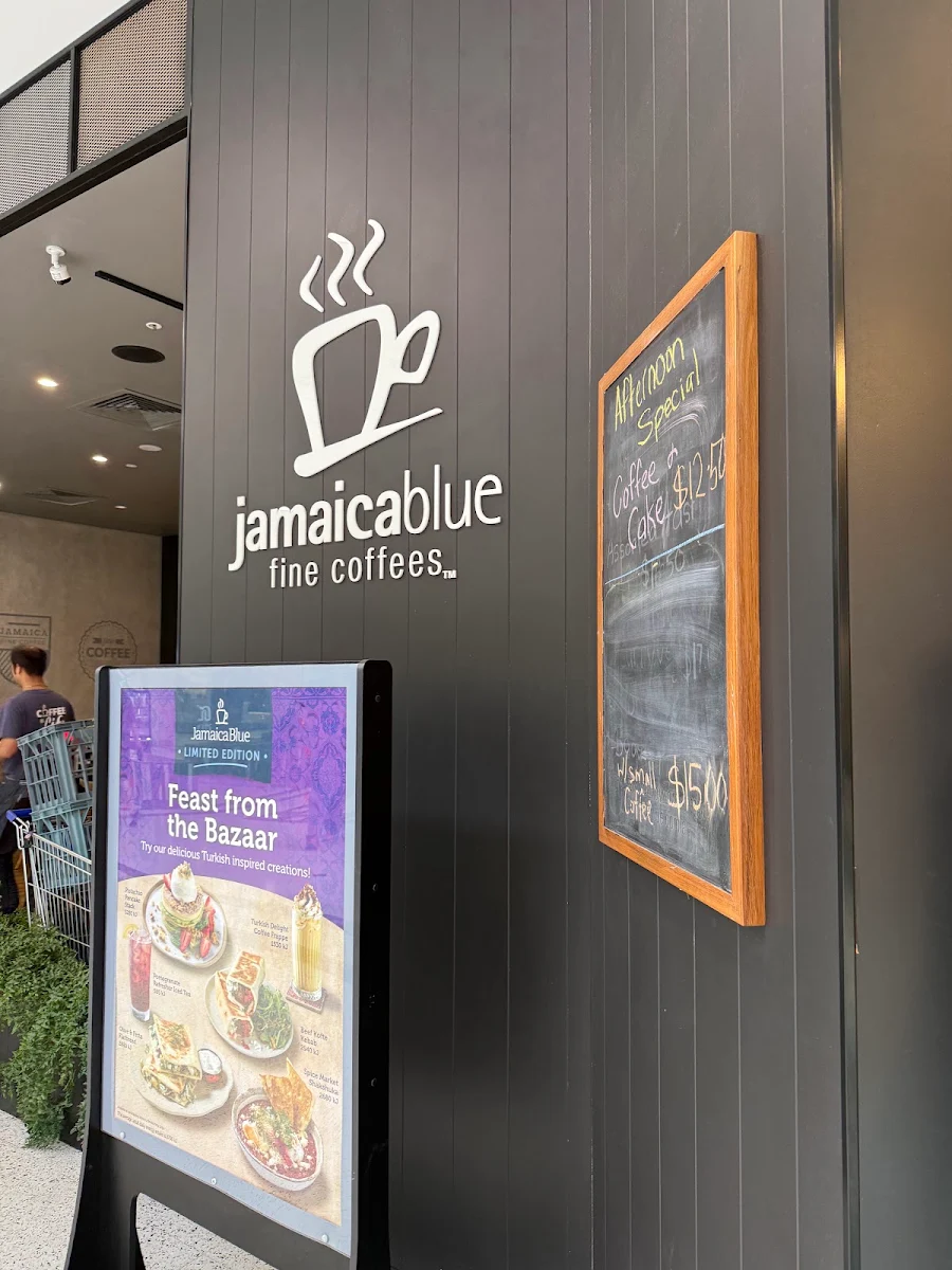 Menu, Jamaica Blue Charlestown