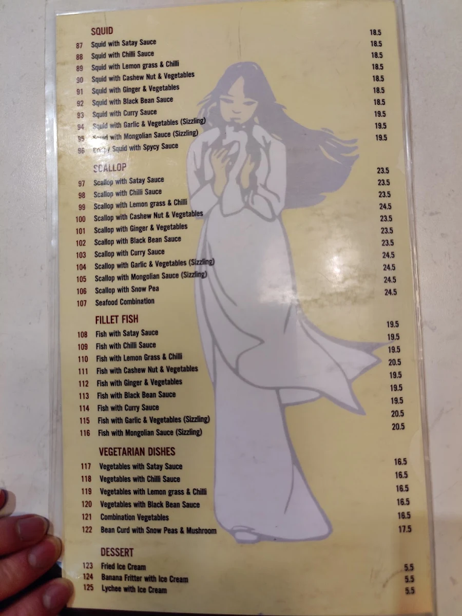 Menu, Pho Vietnam Yummy