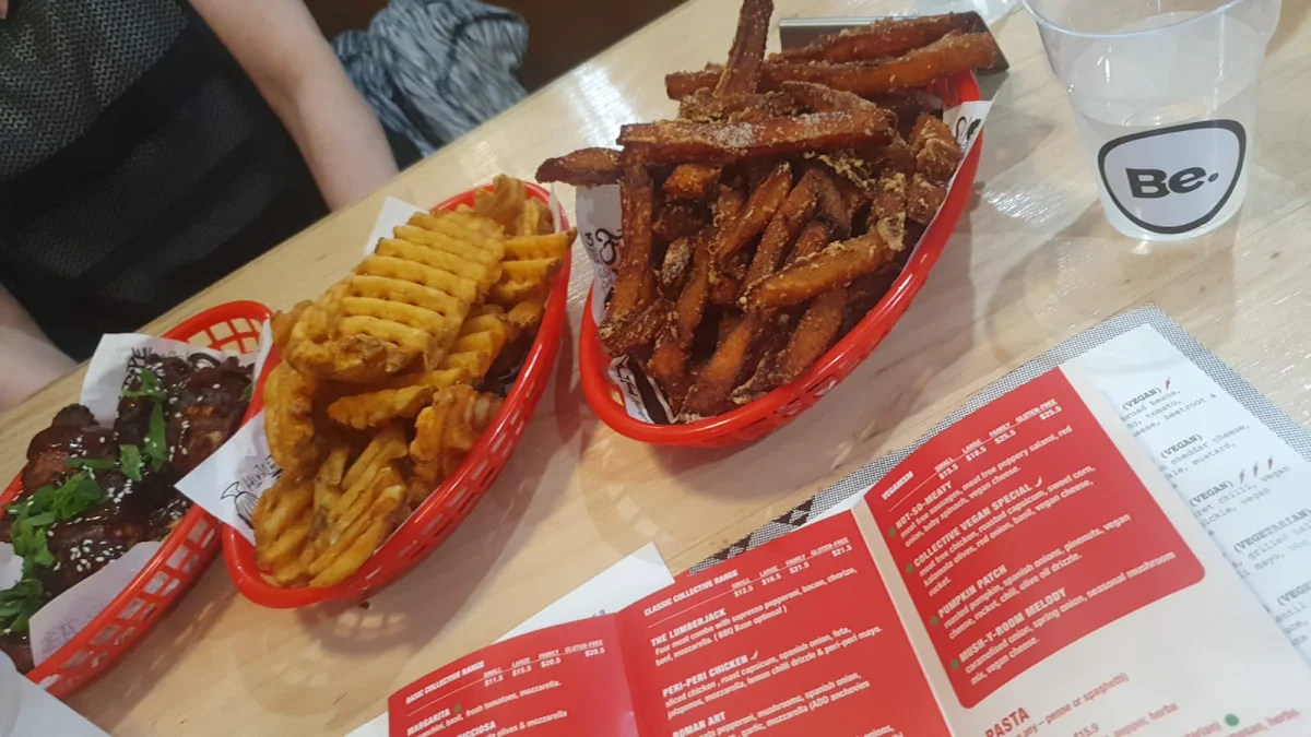 Menu, Sideshow Burgers Blackburn