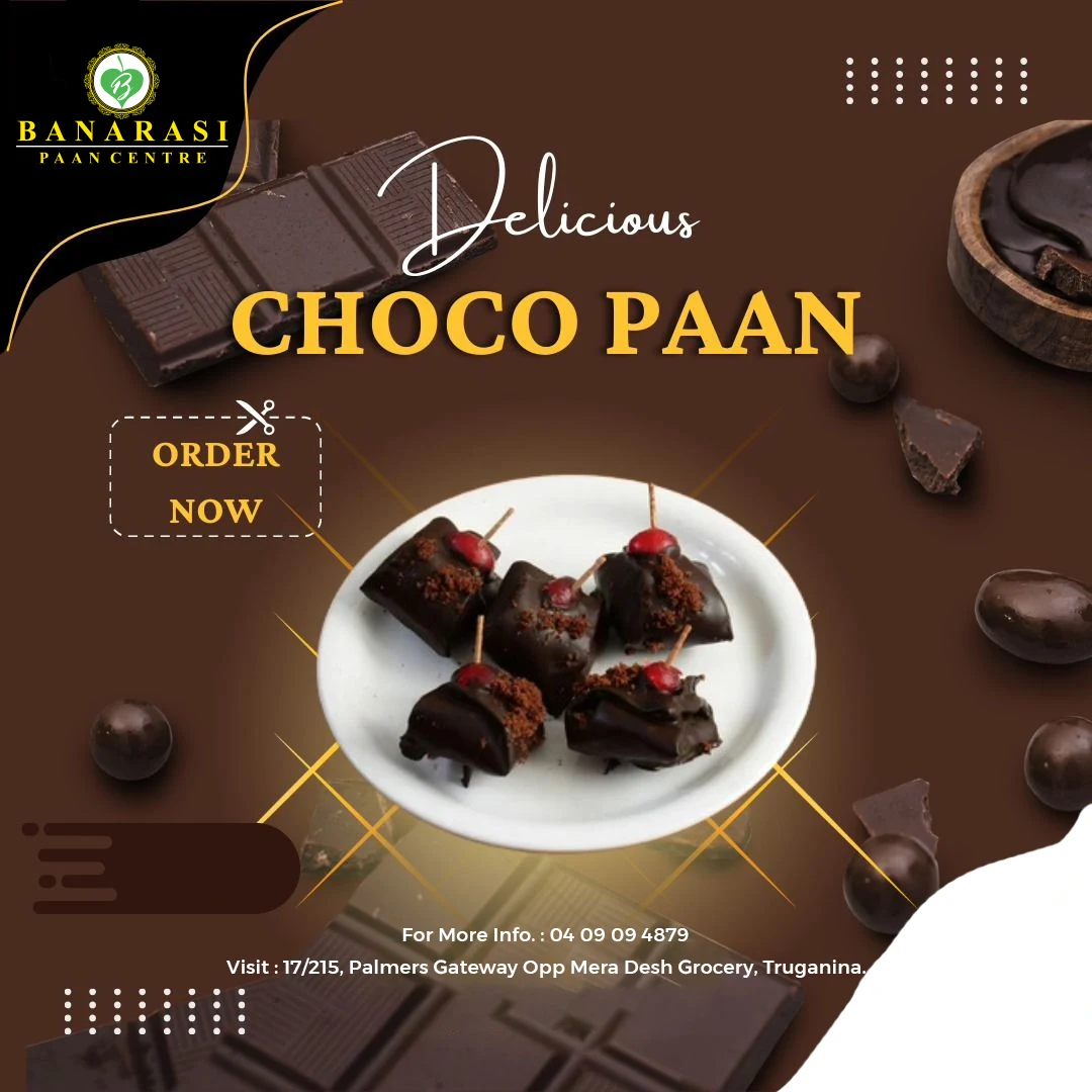 Menu, Banarasi Paan Centre Truganina