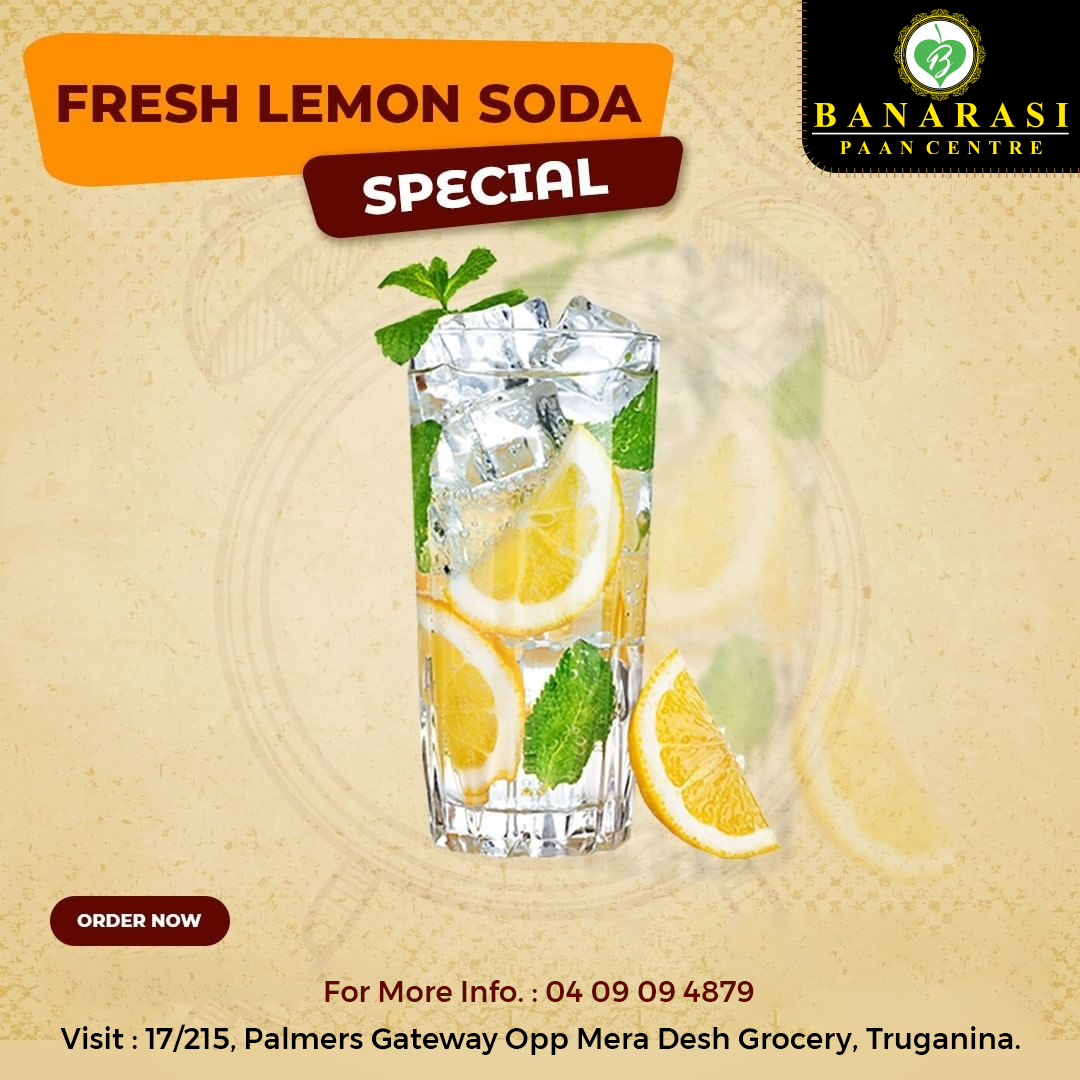 Menu, Banarasi Paan Centre Truganina
