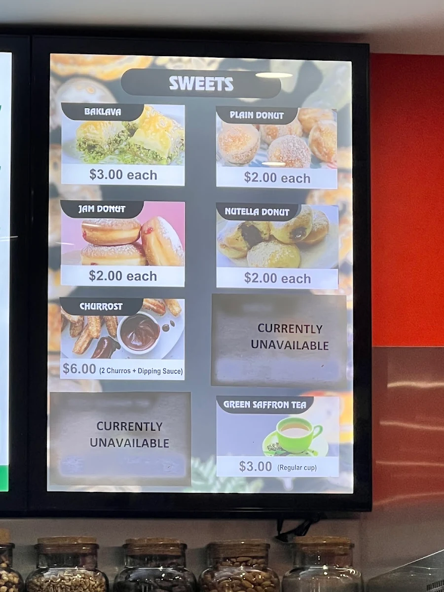 Menu, Joomie Bar