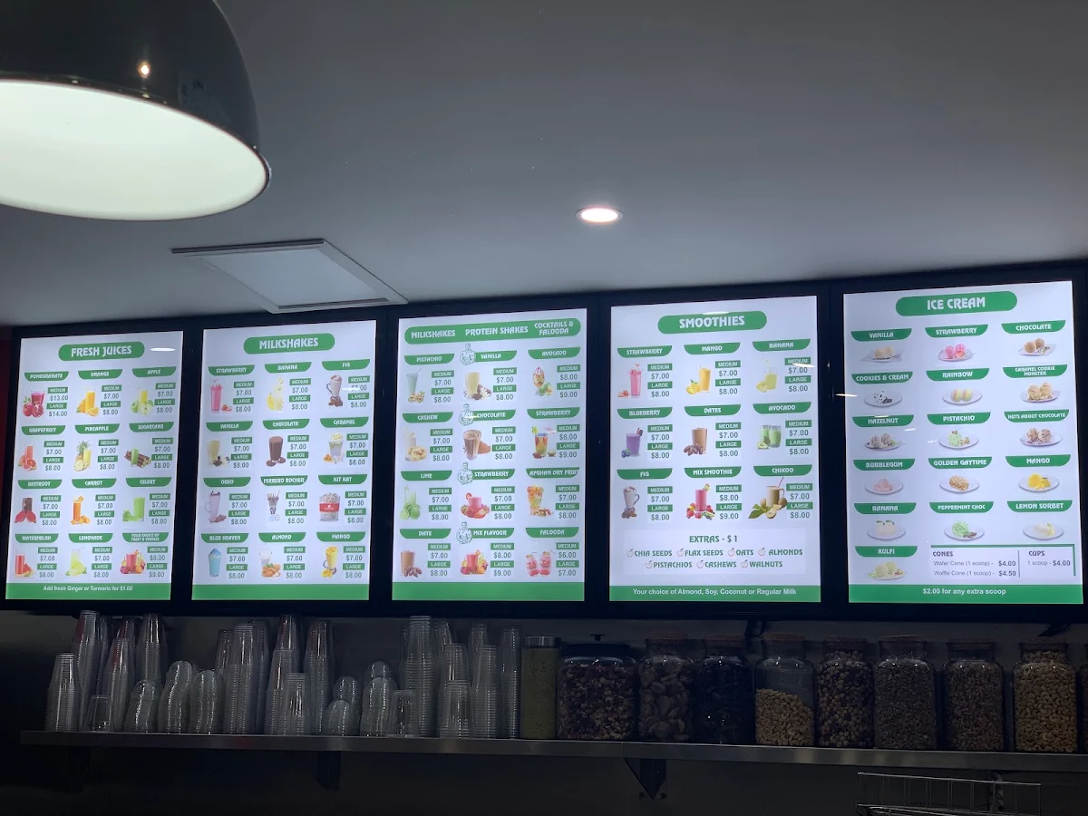 Menu, Joomie Bar