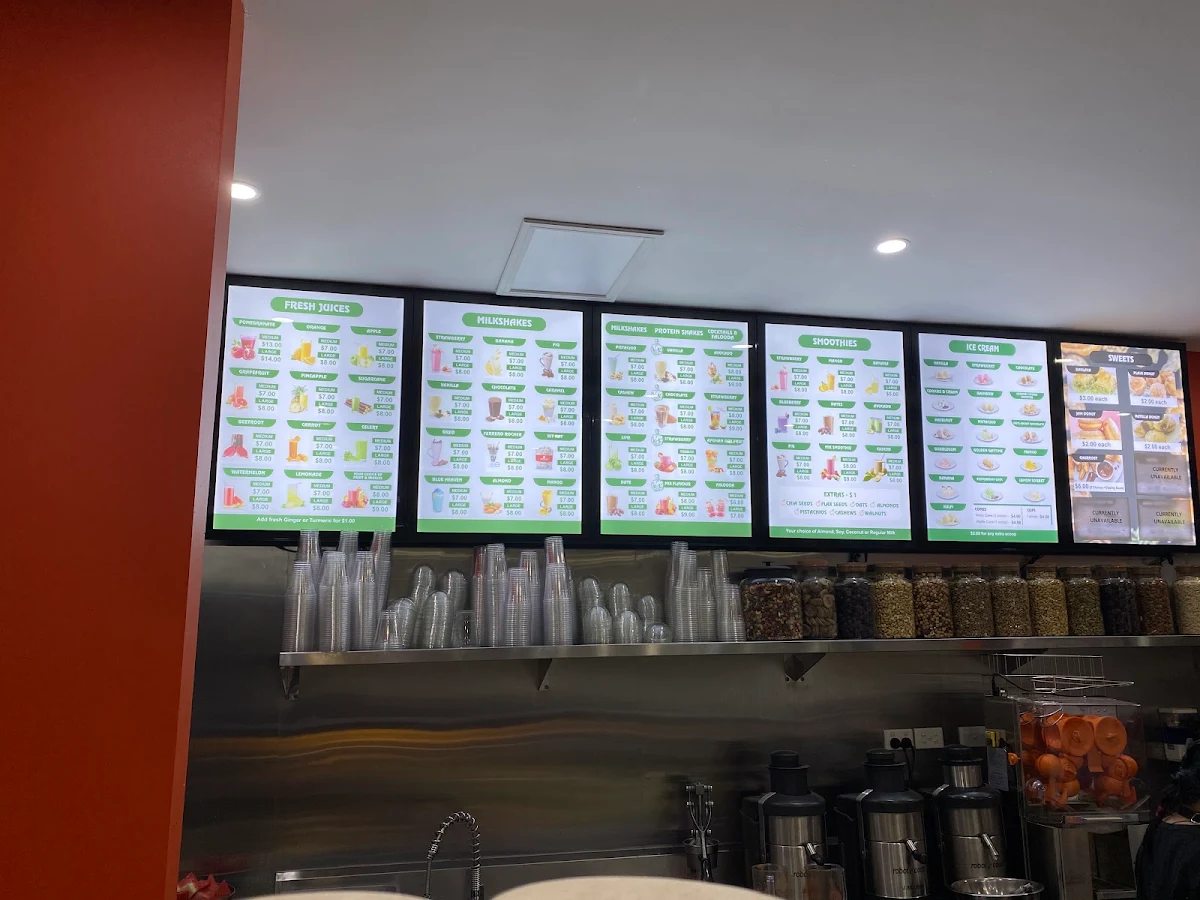 Menu, Joomie Bar