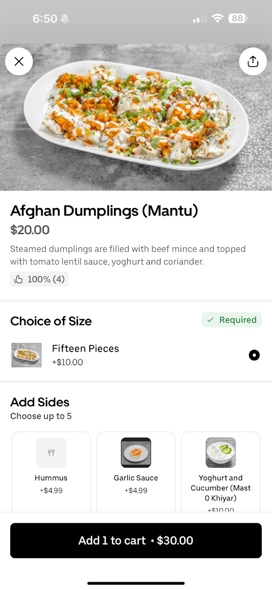 Menu, Zeitoon Grill Restaurant