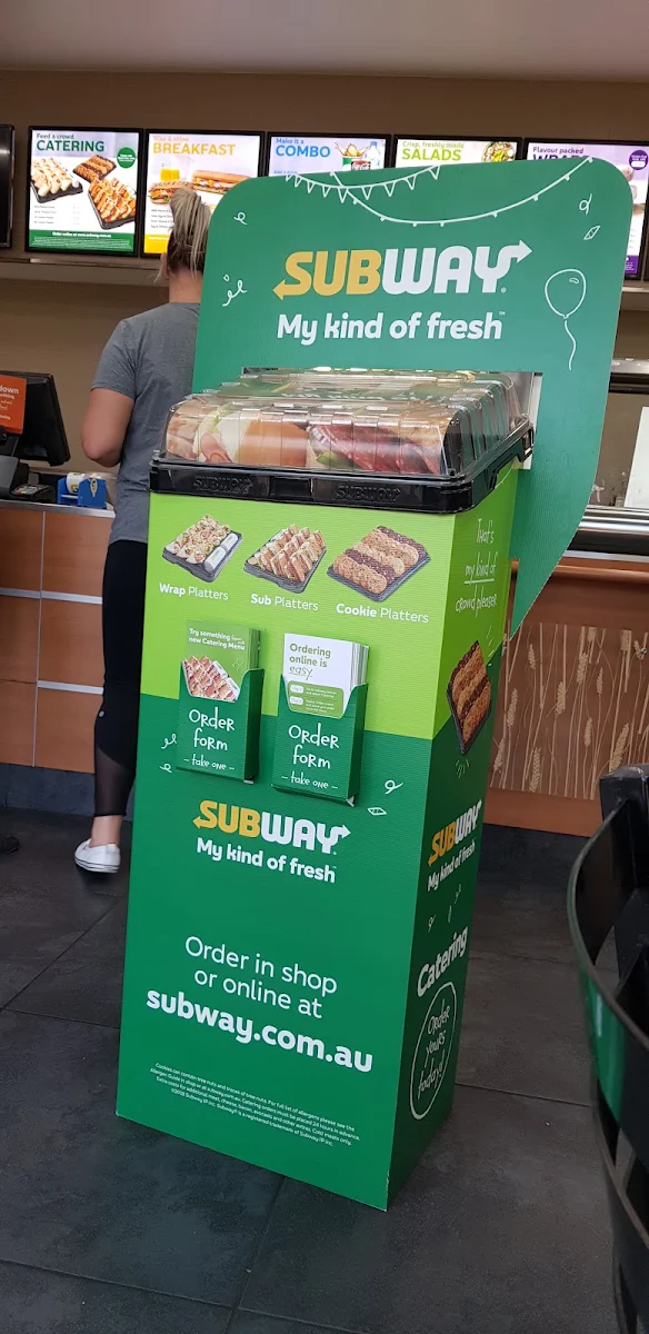 Menu, Subway