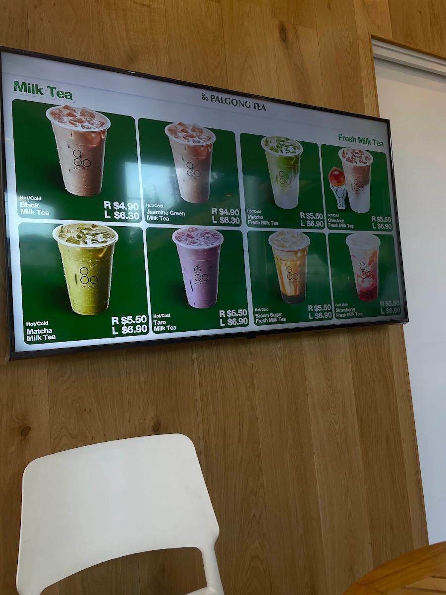 Menu, Palgong Tea Balaclava