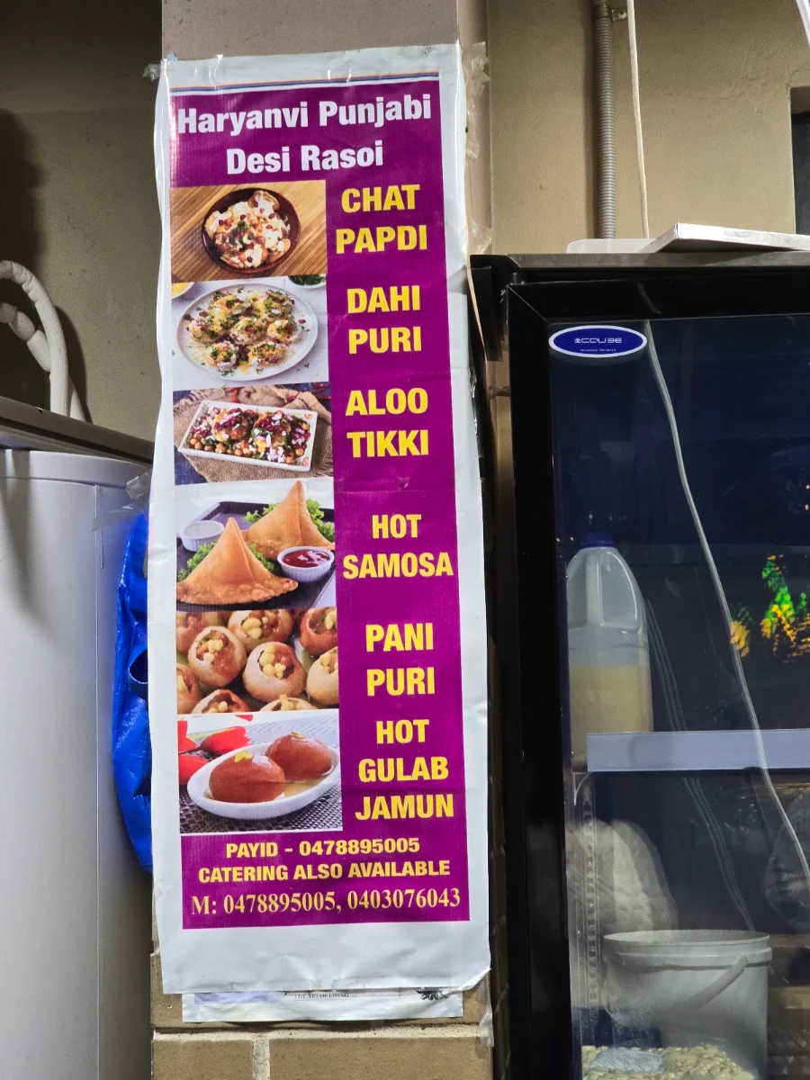 Menu, Haryanvi Punjabi Desi Rasoi