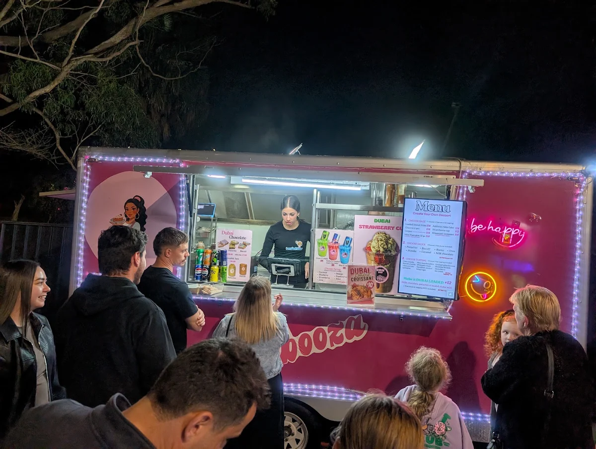 Menu, Klbooza Dessert Foodtruck
