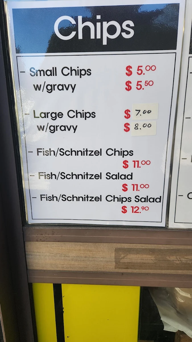 Menu, Salisbury Lunch Box