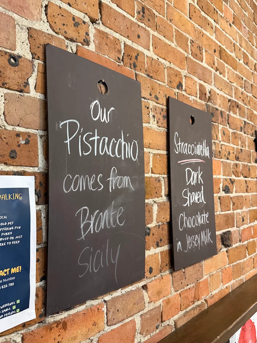Menu, Popolo Gelateria