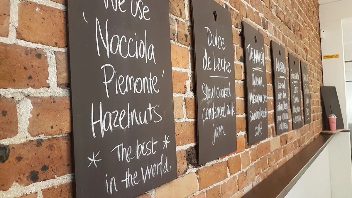 Menu, Popolo Gelateria