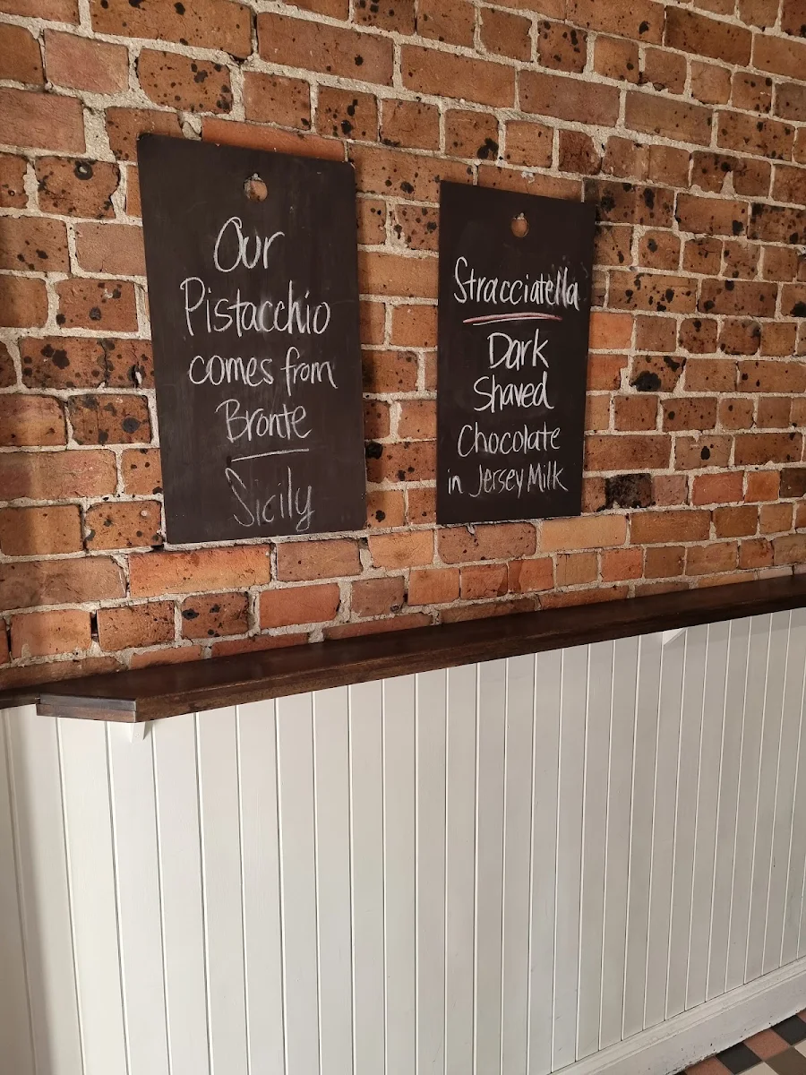 Menu, Popolo Gelateria