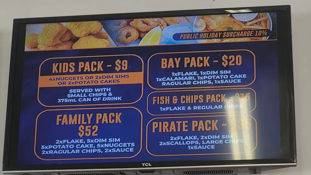 Menu, Country Fried Chicken