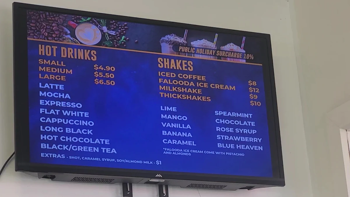 Menu, Country Fried Chicken