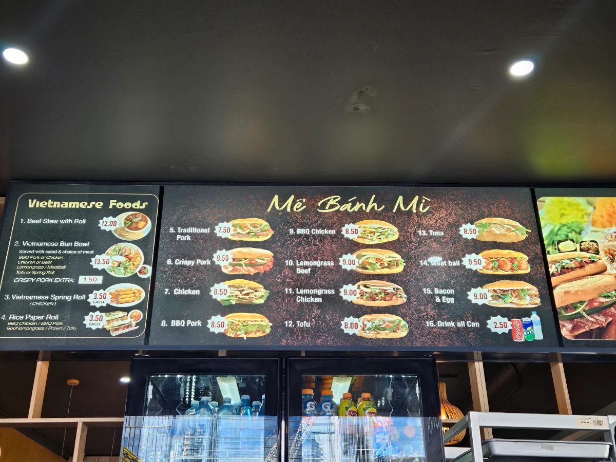 Menu, Mê Bánh Mì Parramatta