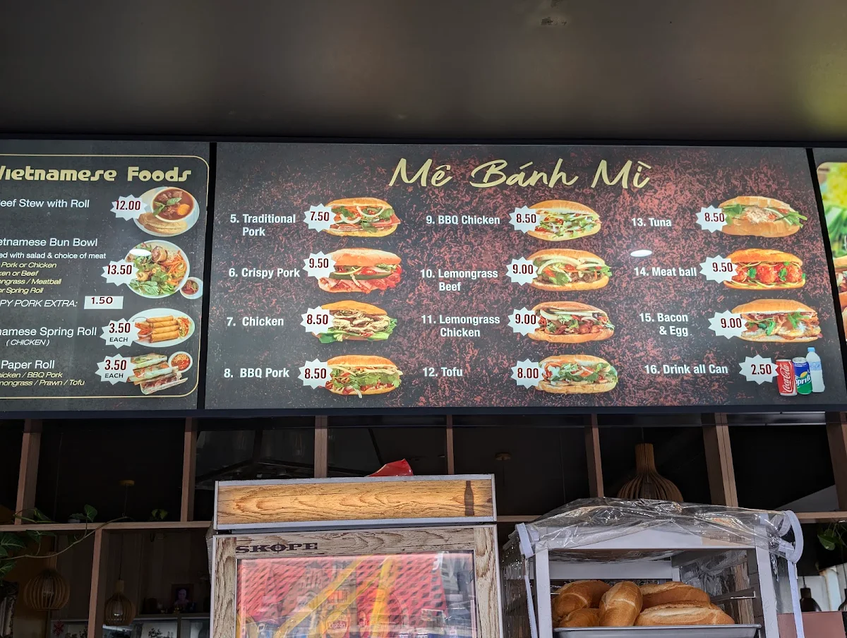 Menu, Mê Bánh Mì Parramatta