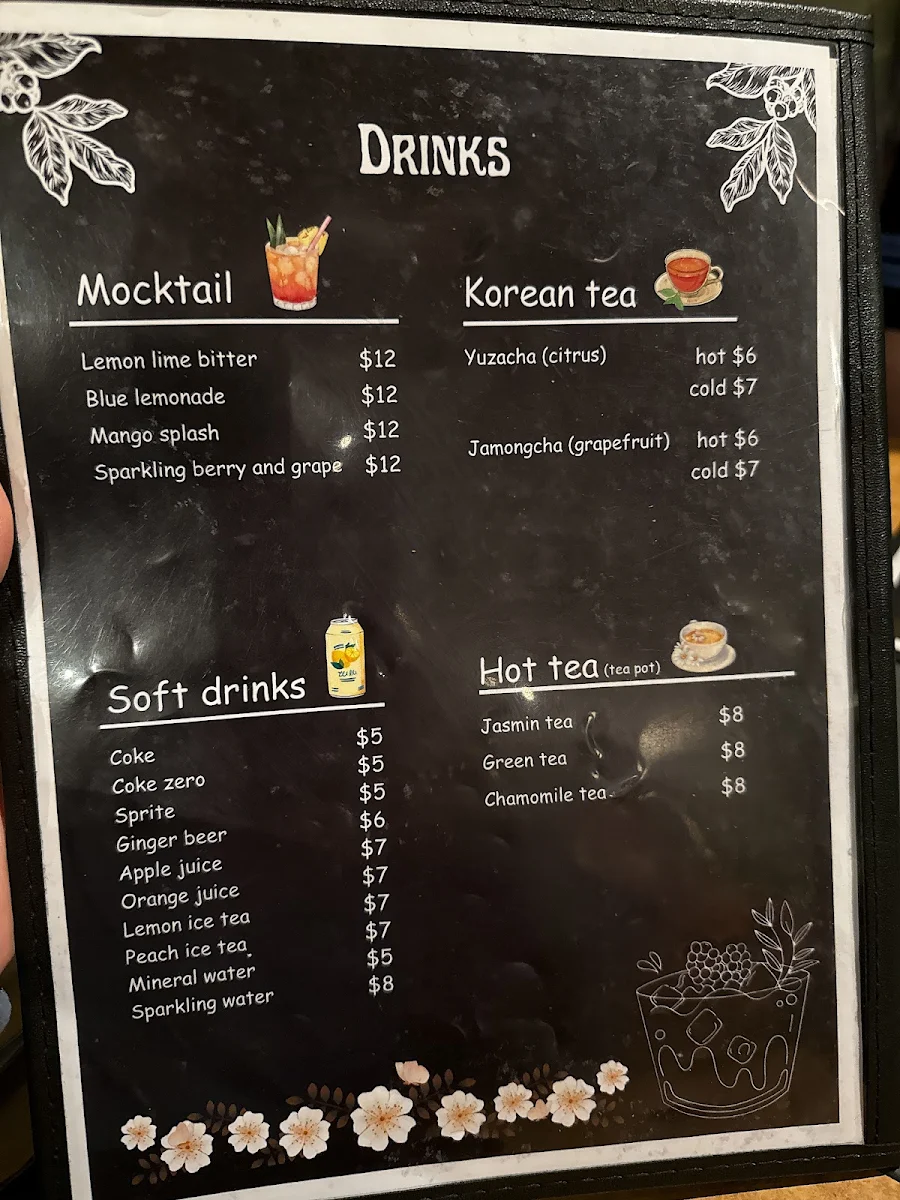 Menu, Teddis Big Spoon