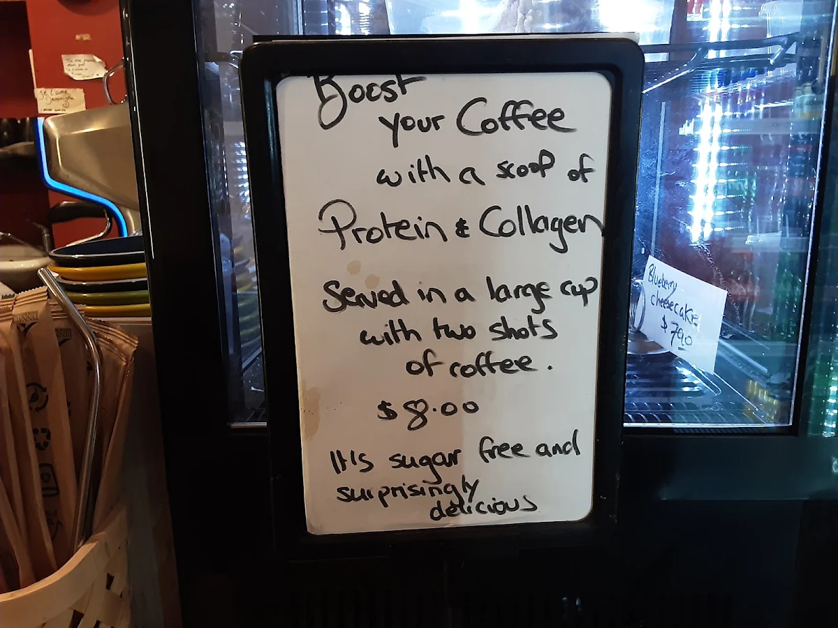 Menu, Hello Cafe