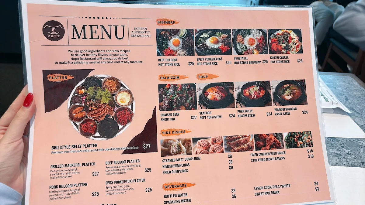 Menu, NOPO SIKDANG
