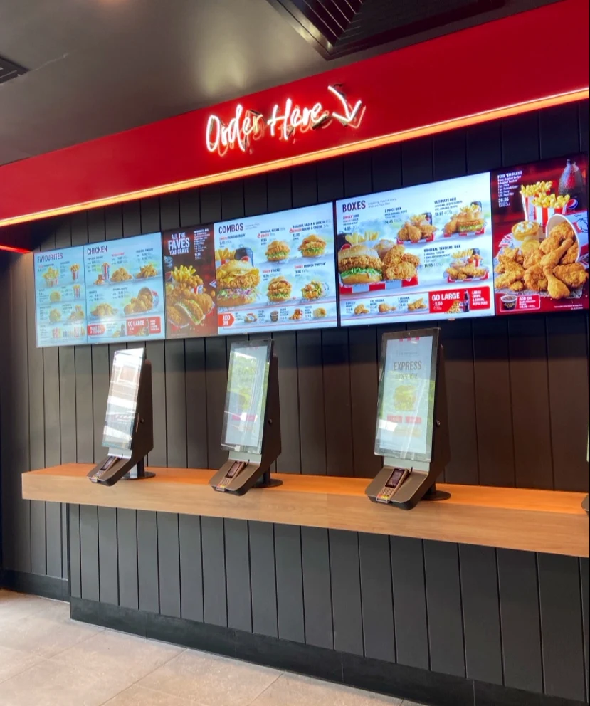 Menu, KFC Milton