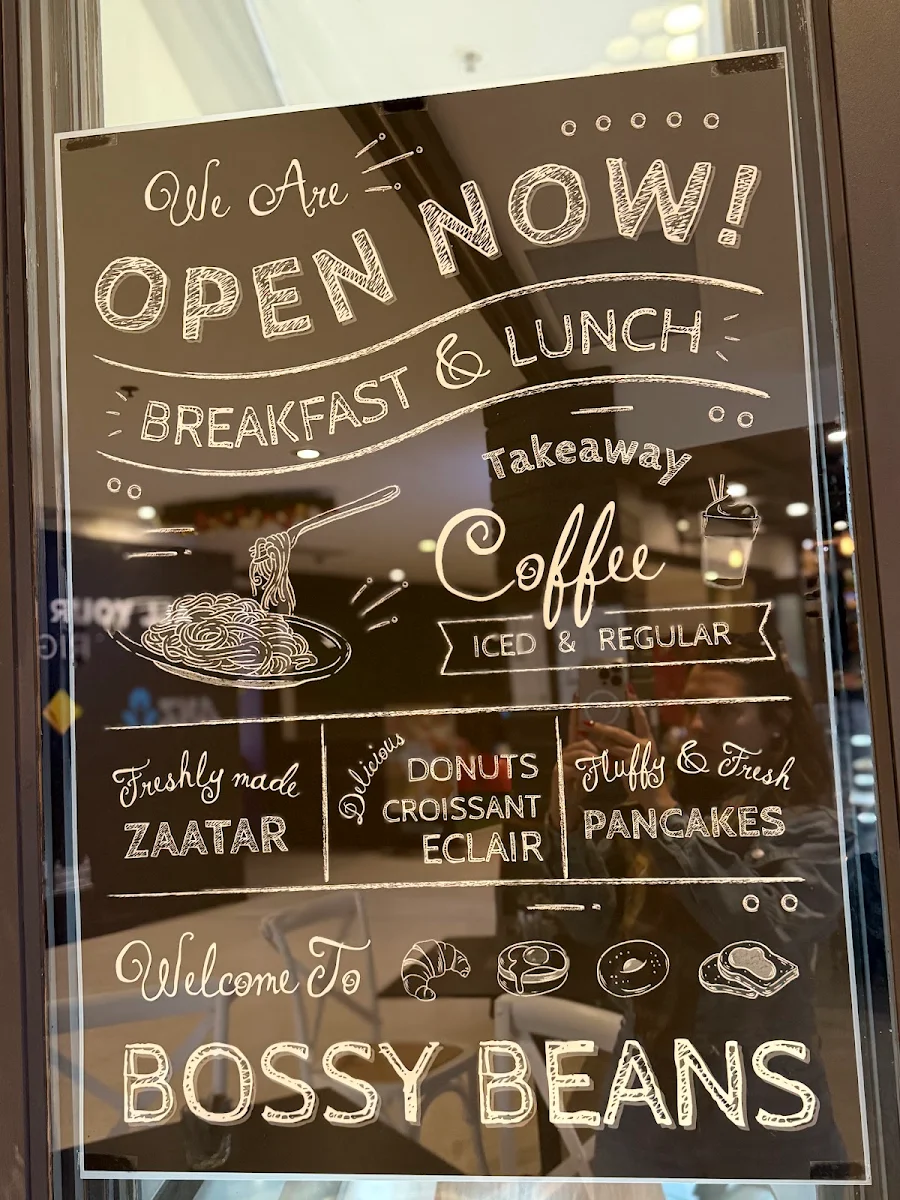 Menu, Bossy Beans