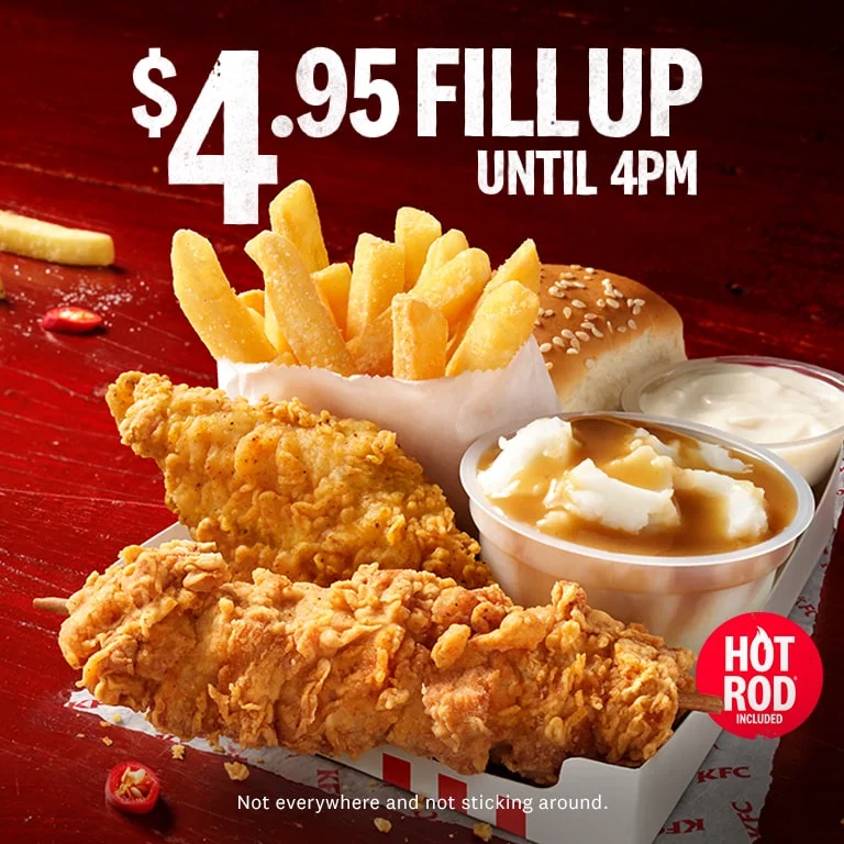 Menu, KFC Elizabeth
