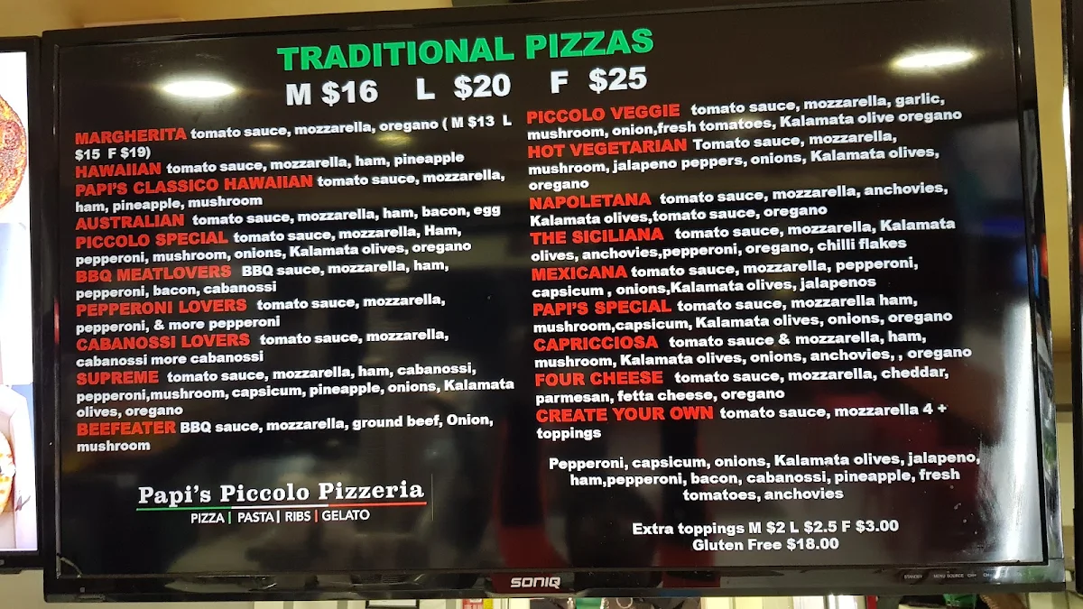 Menu, Hella’s Golden Bite