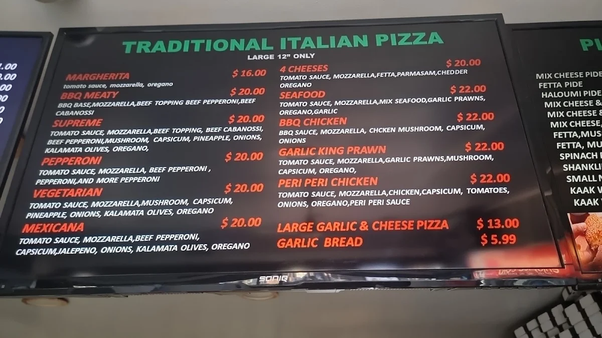 Menu, Hella’s Golden Bite