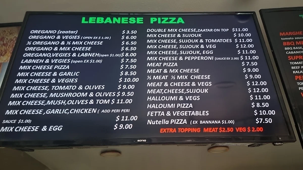 Menu, Hella’s Golden Bite