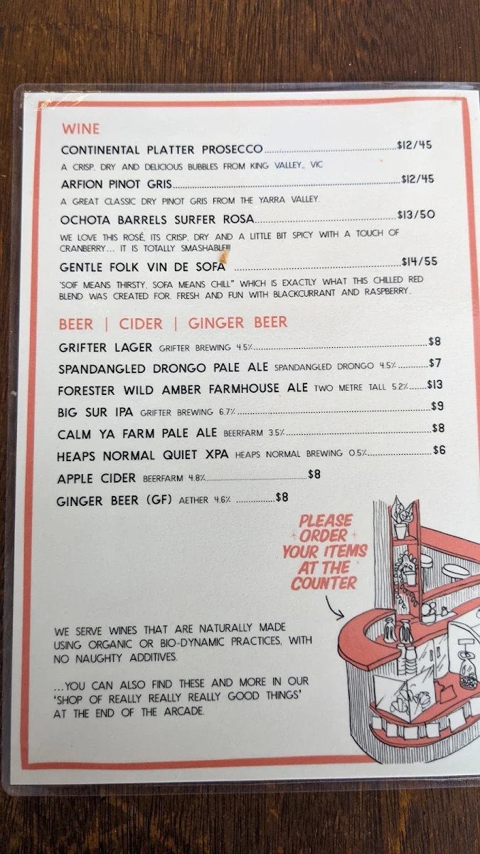 Menu, Keith