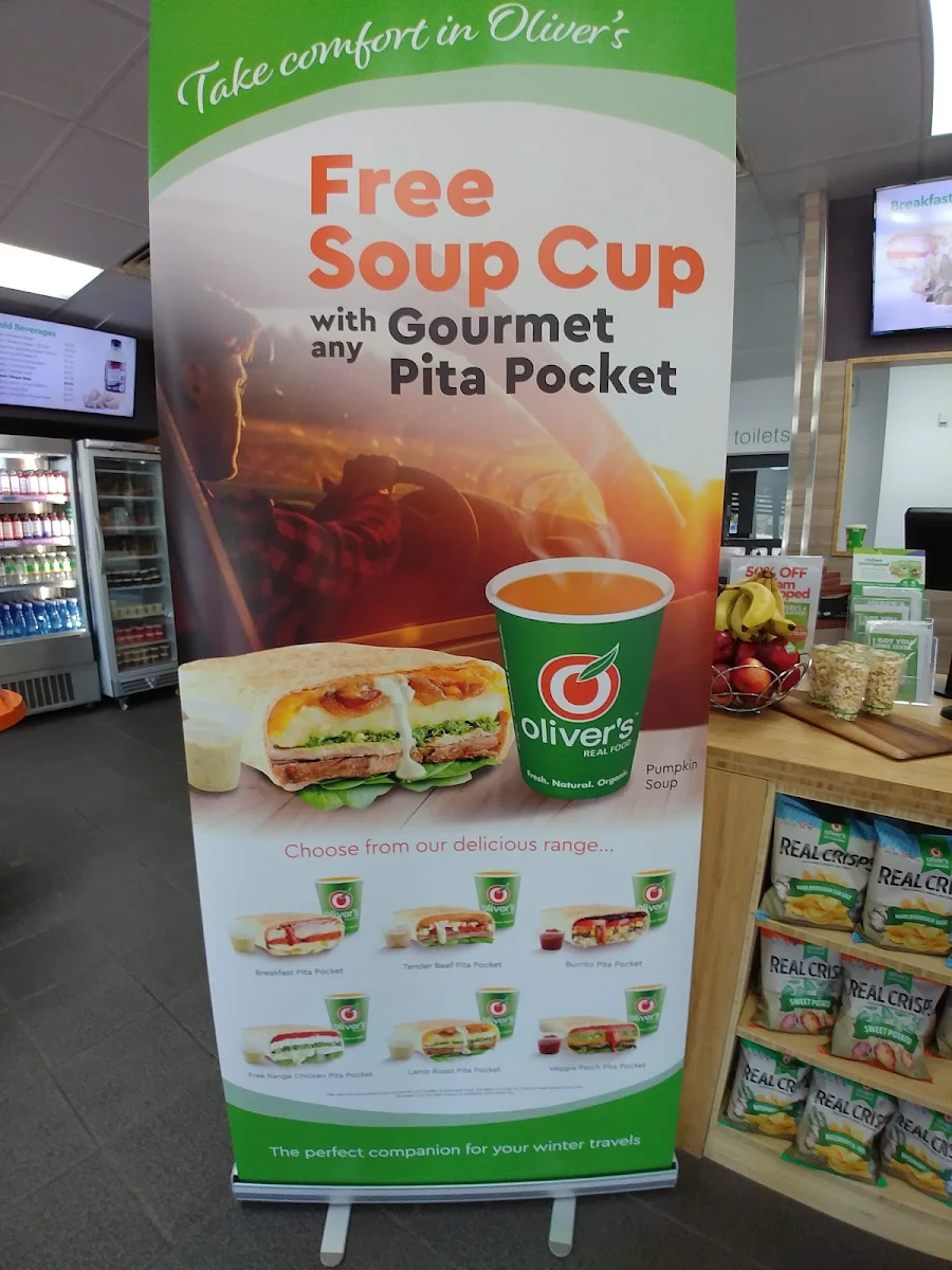 Menu, Oliver's - Maryborough