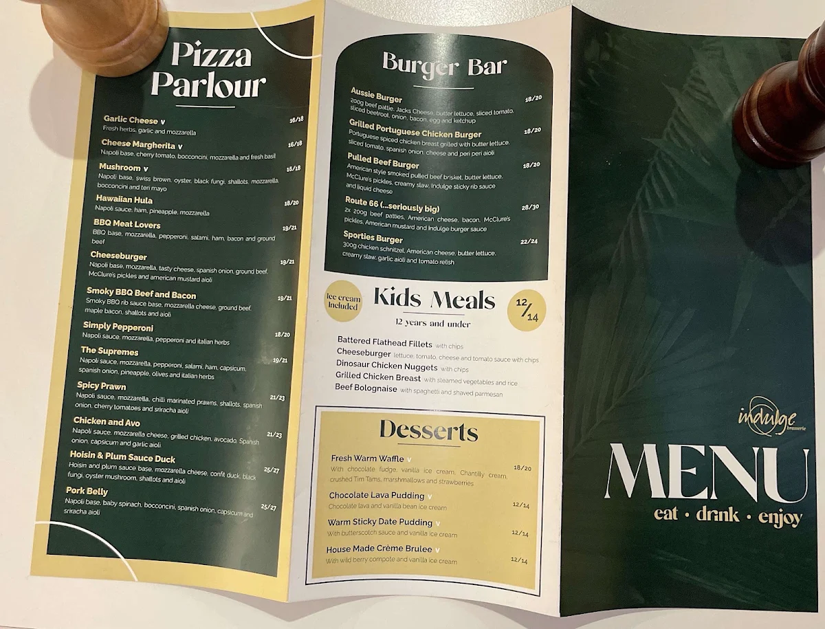 Menu, Lighthorse Kitchen