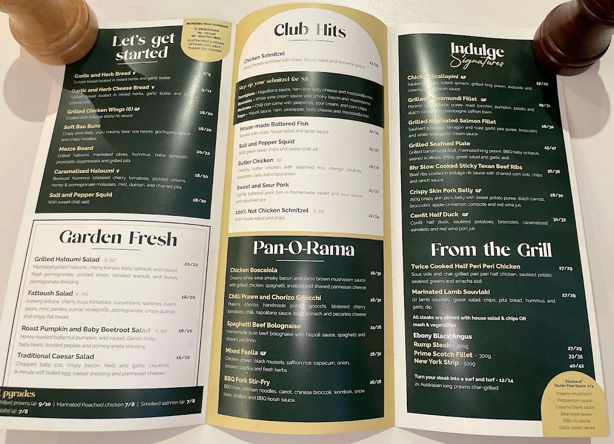 Menu, Lighthorse Kitchen