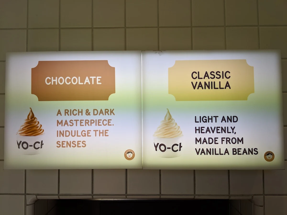 Menu, Yo-Chi