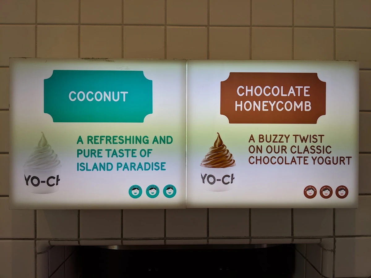 Menu, Yo-Chi