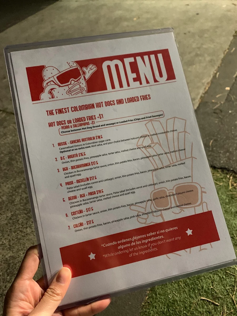 Menu, Perreo