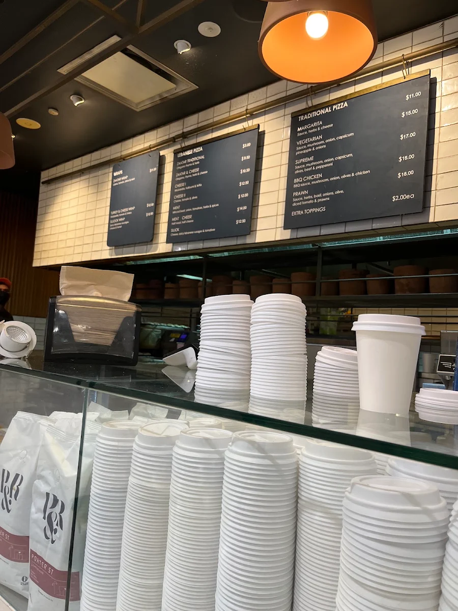 Menu, Ooosh Bakery