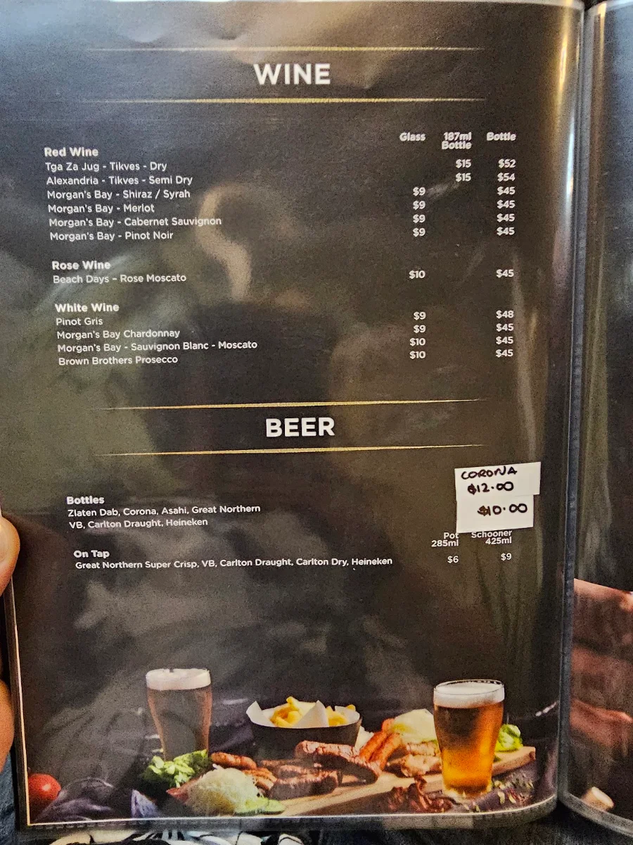 Menu, Mystique Macedonian Restaurant