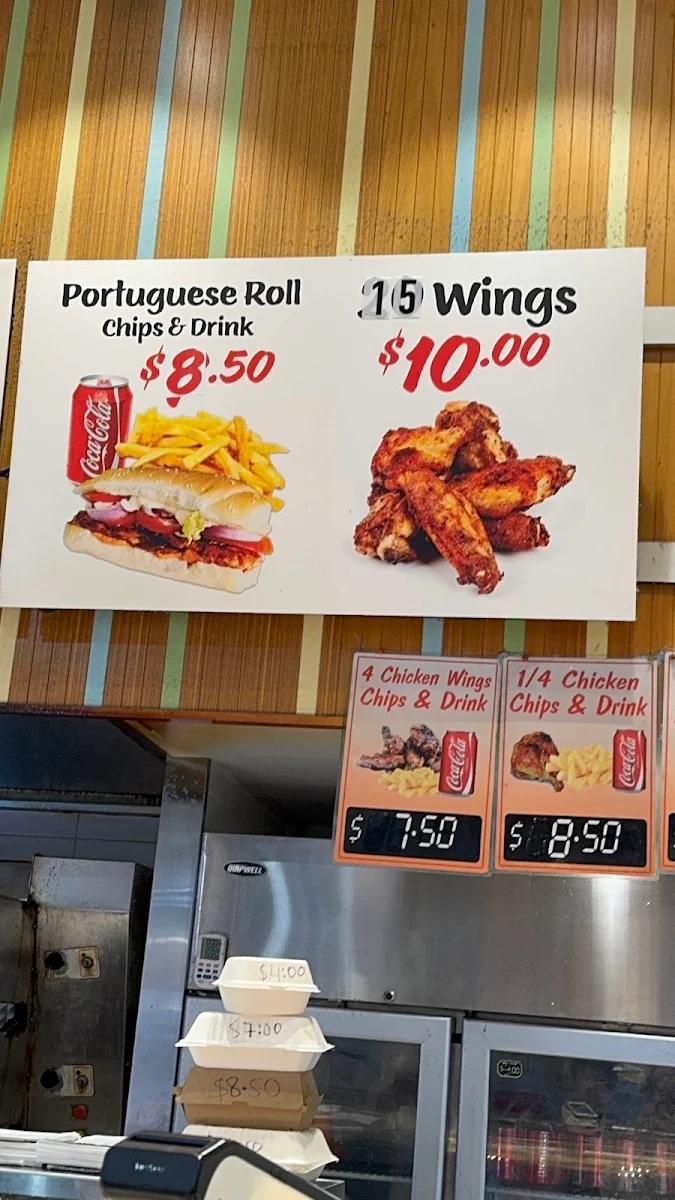 Menu, Fresh Chicken Spot