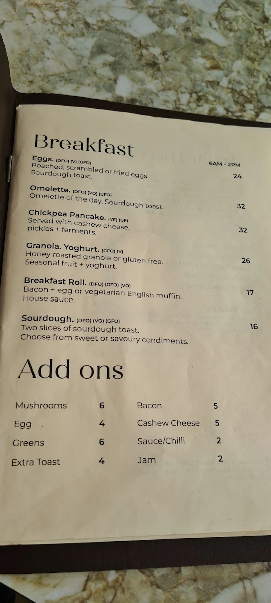 Menu, The What If Society