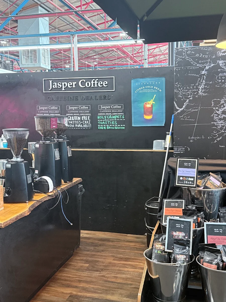 Menu, Jasper Coffee Prahran Market