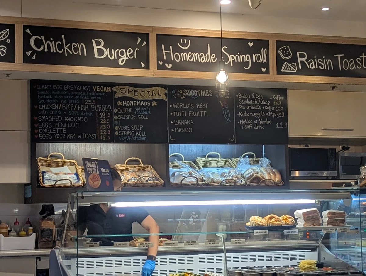 Menu, Ilkafe