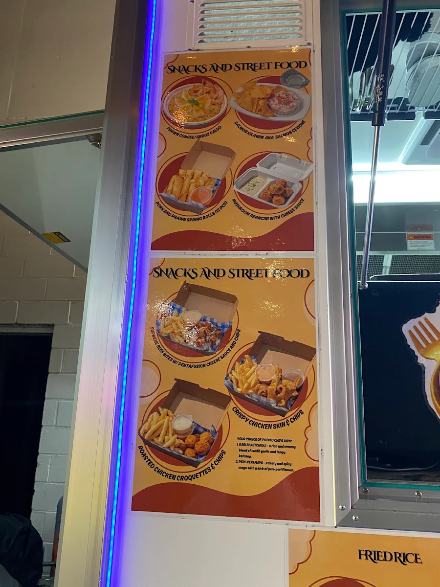 Menu, Pinoy Munchies