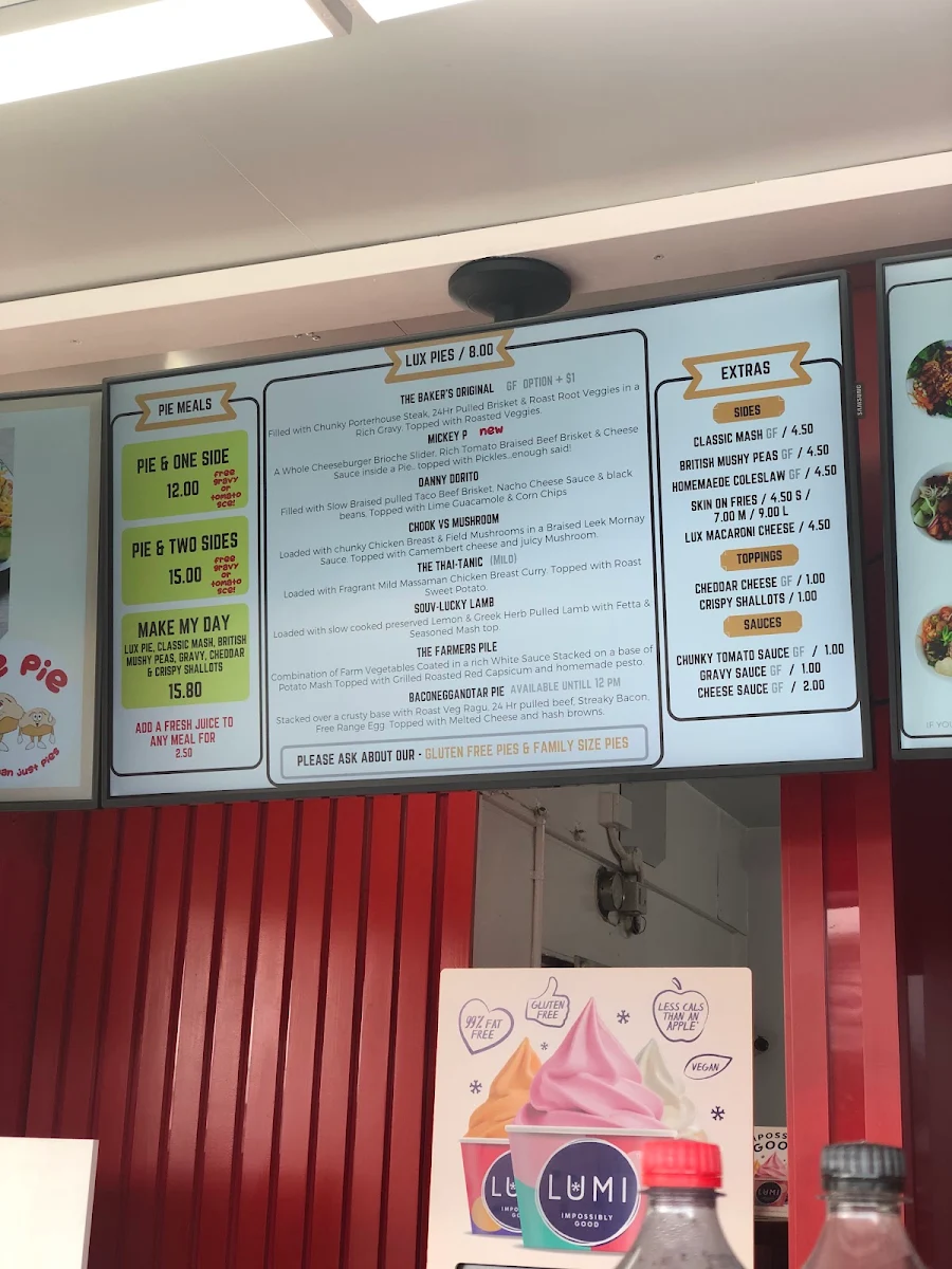 Menu, The Burleigh Cafe
