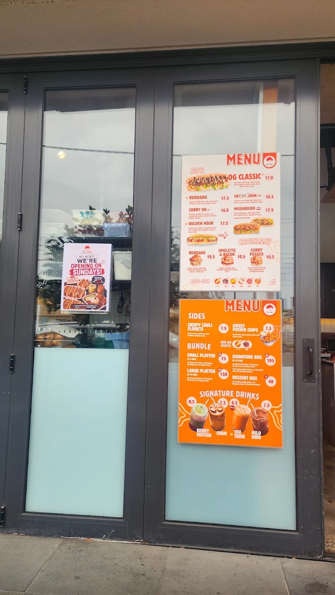 Menu, Roti John's - Kuih & Kopi