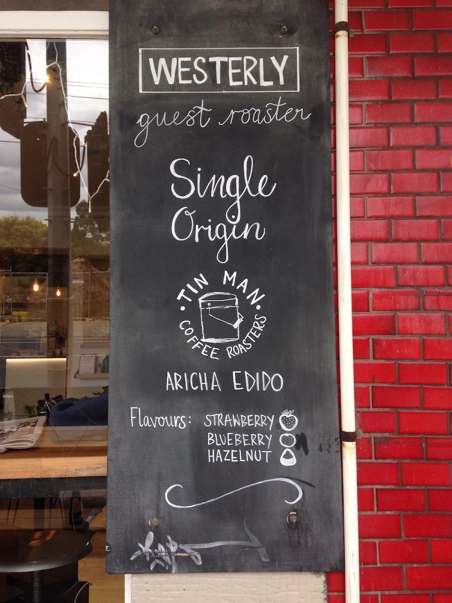 Menu, Westerly